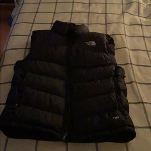 Mens Large Black The North Face Vest 700